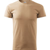 Atlas Horizon - T-shirt heren 100% katoen siliconen finish - 129 - sand