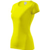 Cloudline - T-shirt voor dames, 95% katoen, 5% elastaan - 141 - Yellow