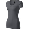 Opal Sprint - T-shirt voor dames, 95% katoen, 5% elastaan - 152 - light anthracite