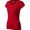 Mist Arc - T-shirt voor dames, 100% SUPIMA katoen - 154 - Red