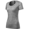 Nova Loom - T-shirt dames 100% merinowol - 158 - Gray