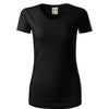 Vital Ease - T-shirt voor dames, 100% biologisch katoen, GOTS-gecertificeerd - 172 - Zwart