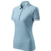 Rose Quartz - Poloshirt voor dames, 65% katoen, 35% polyester - 220 - sky blue