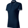 Aventrine - Poloshirt dames 95% katoen 5% elastaan - 253 - Navy blue
