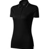 Tourmalina - Poloshirt dames, 100% gemerceriseerd katoen - 269 - Zwart