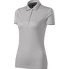 Tourmalina - Poloshirt dames, 100% gemerceriseerd katoen - 269 - Silver gray