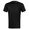 Trail Core - T-shirt men's 100% micro polyester - 810 - Zwart
