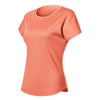 Drift Halo - T-shirt voor dames, 100% gerecycled micropolyester - 811 - sunset melange