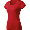 Velvet Horizon - T-shirt voor dames, 100% katoen, GRATIS - F61 - Red
