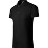 Basaltine - Poloshirt heren 65% katoen 35% polyester - P21 - Zwart