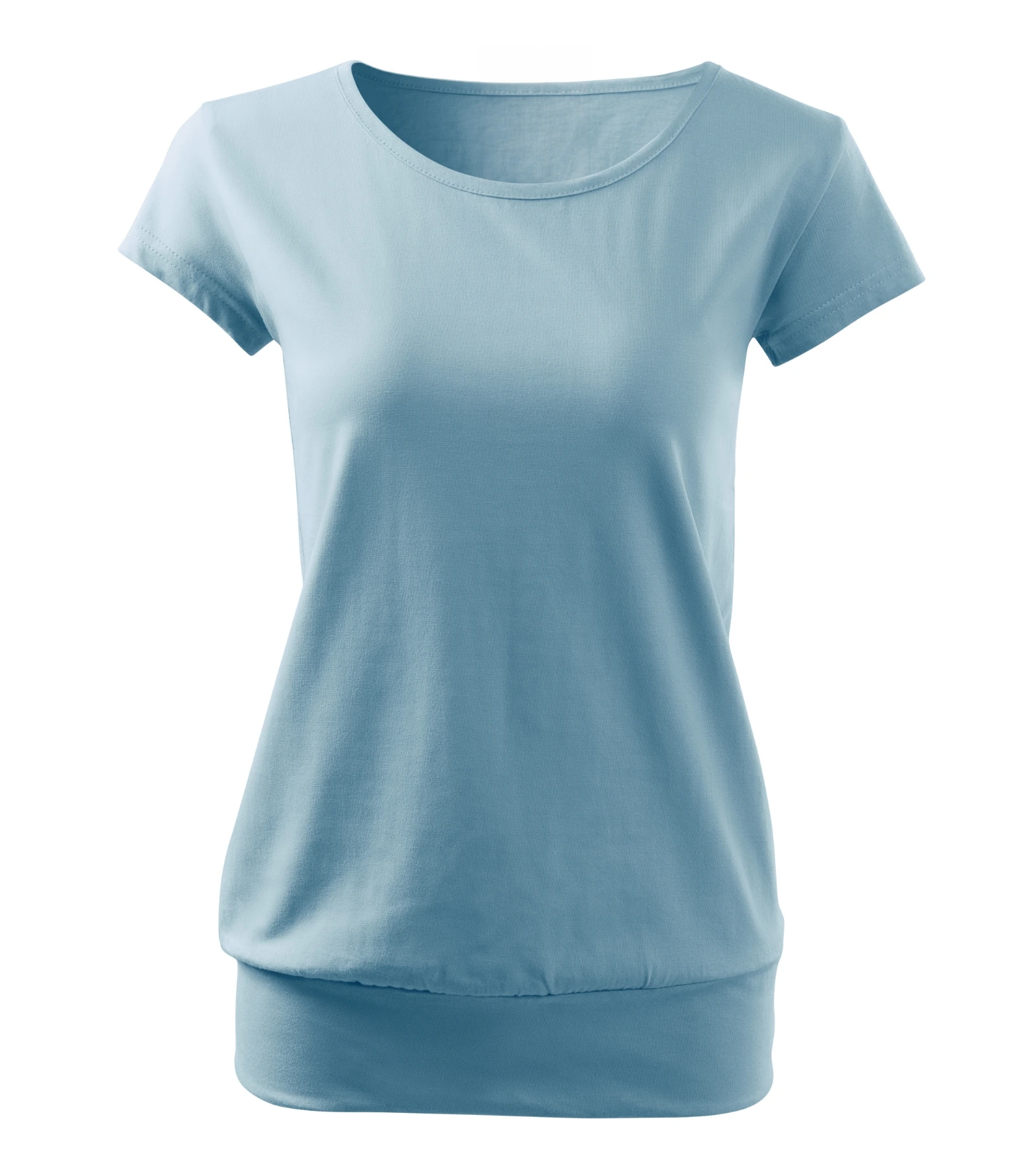 Sterling Trail - T-shirt femme 100% coton - 120, bleu ciel, taille XS