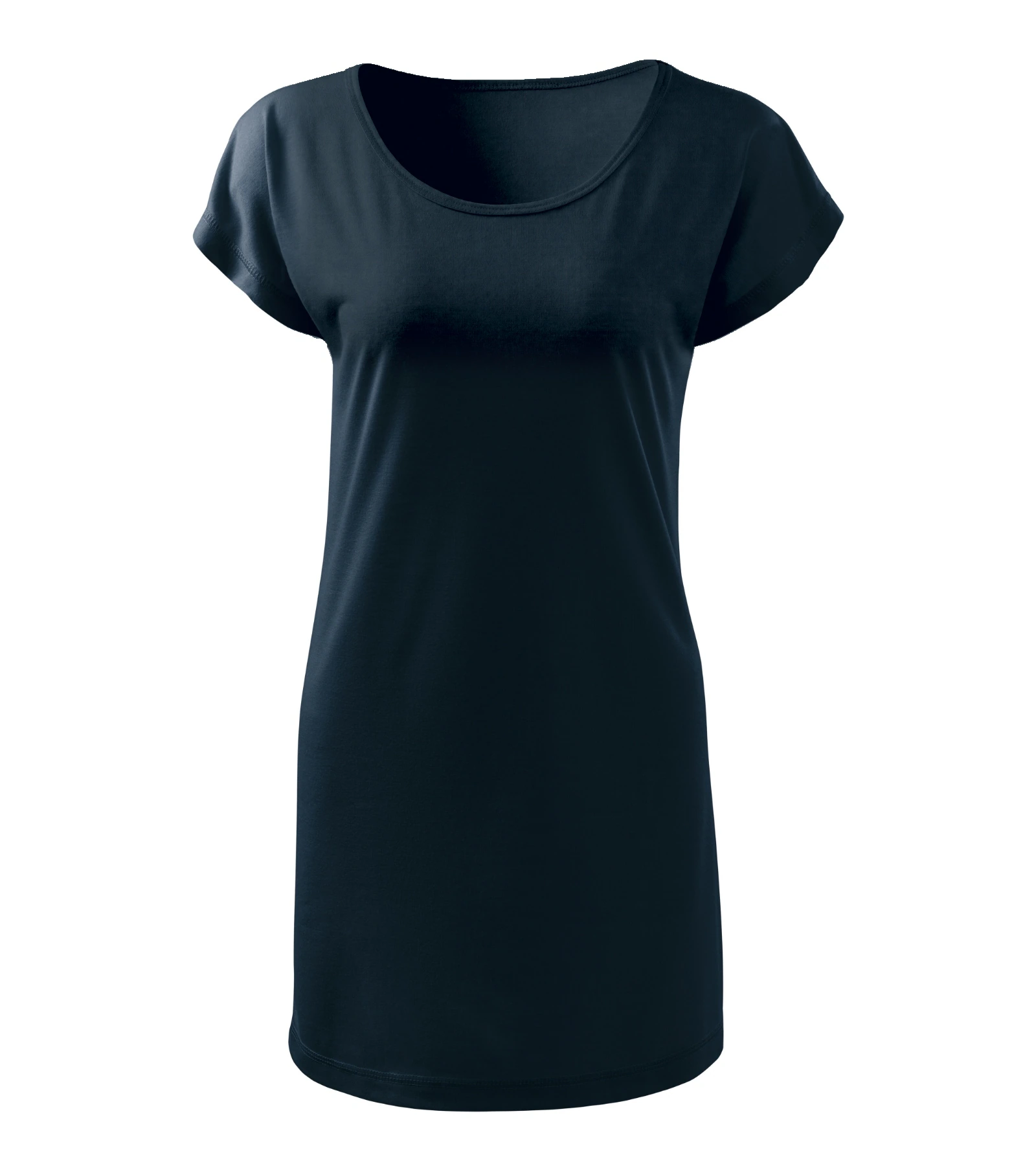 Aster Vista - T-shirt femme 95% viscose, 5% élasthanne - 123, marine bleu, taille S