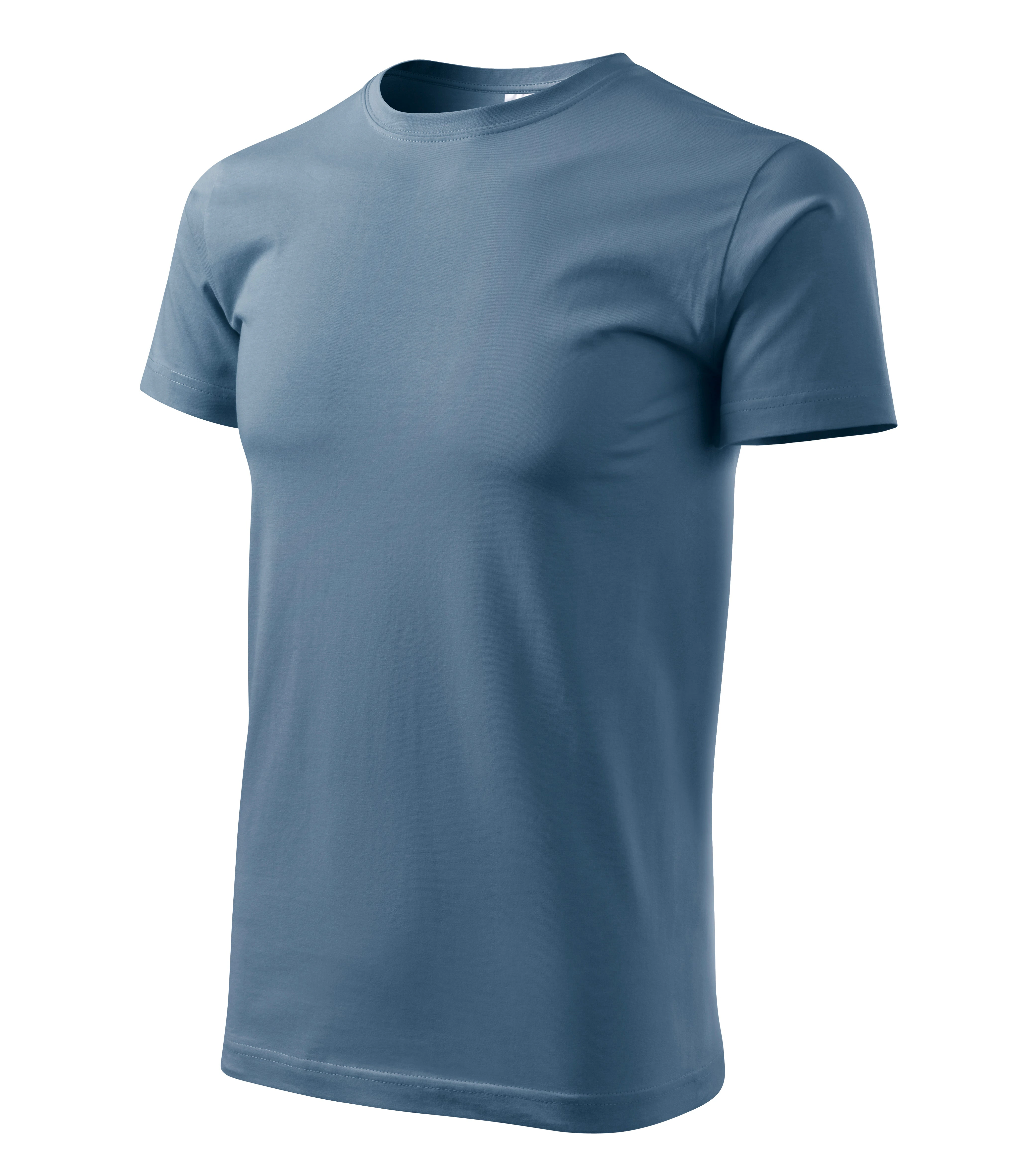 Atlas Horizon - T-shirt homme 100% coton - 129, denim, taille S