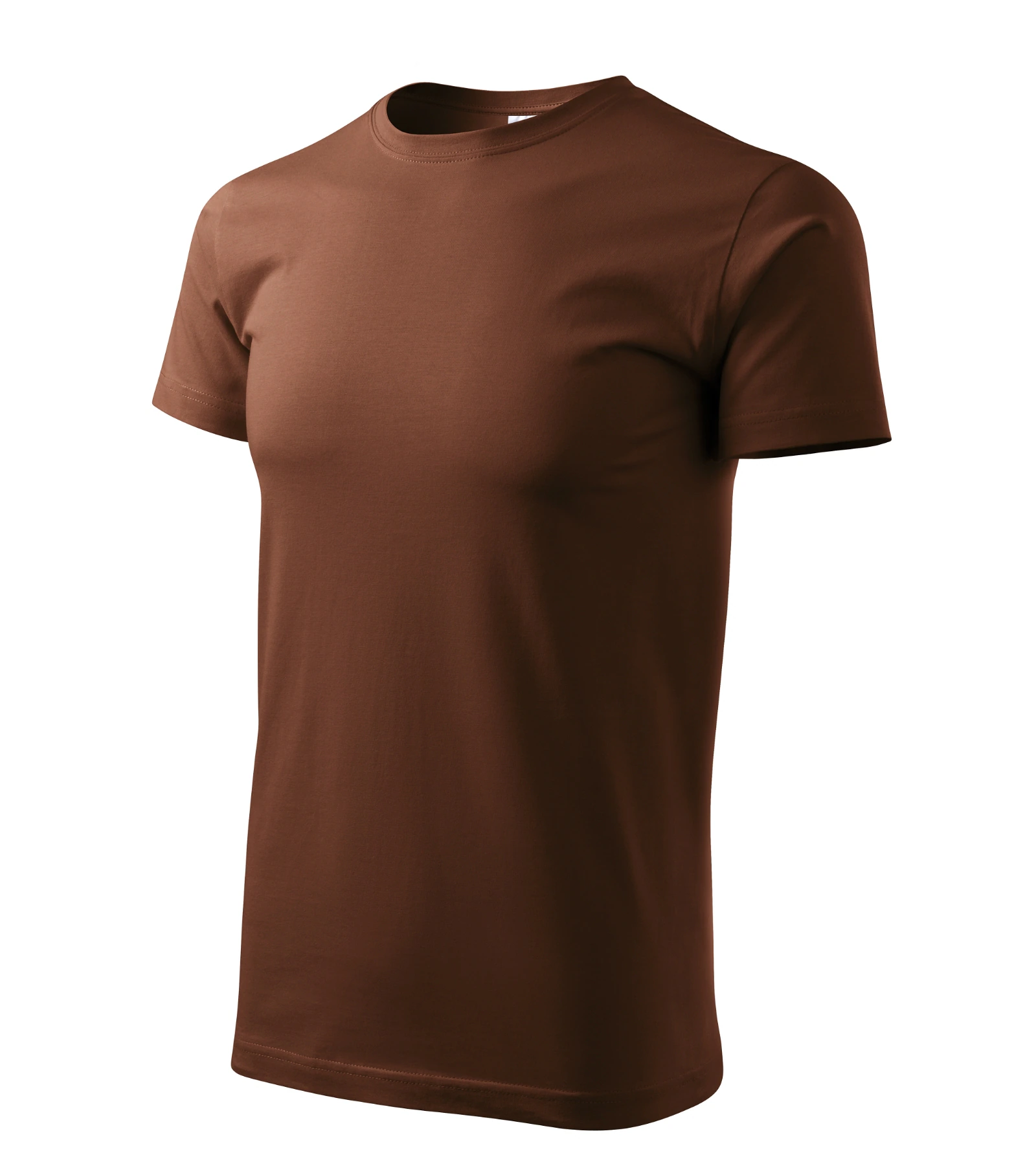 Alder Route - T-shirt unisex 100% cotton - 137, chocolate, size XS