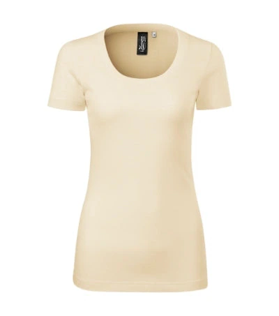 Nova Loom - T-shirt dames 100% merinowol - 158, amandel, maat XS