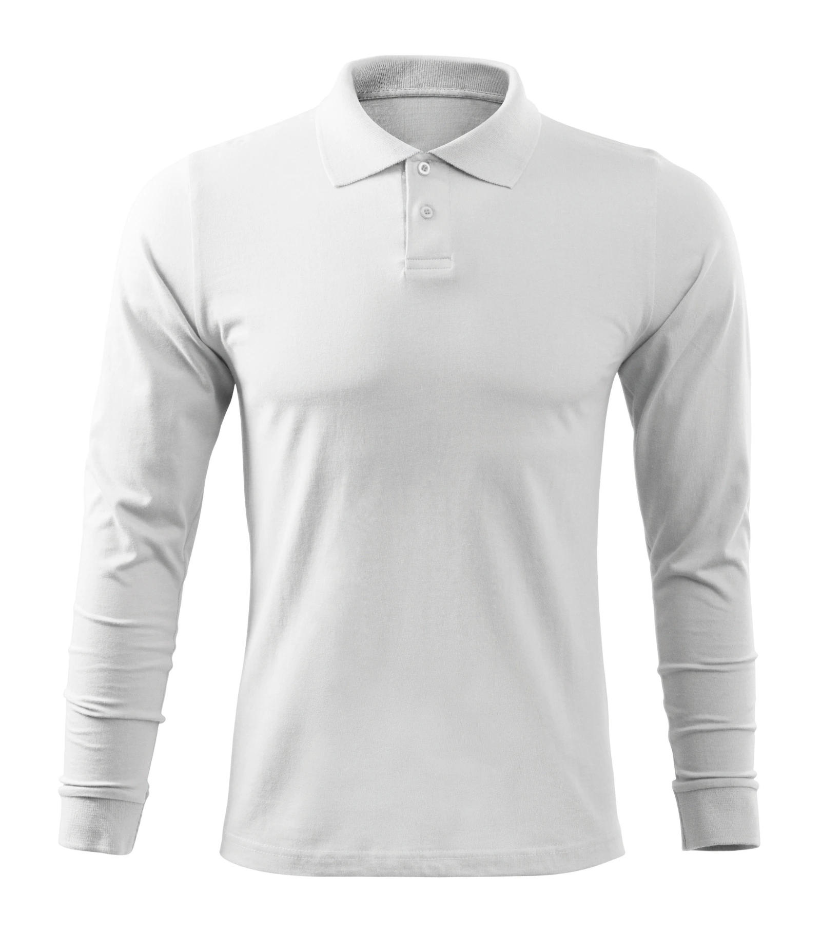 Vela Loom - Poloshirt heren 100% katoen - 211, wit, maat S
