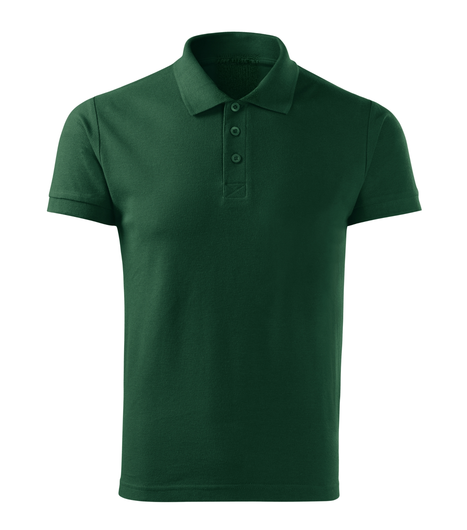 Sable Peak - Polo homme 100% coton - 215, foncé Vert, taille S