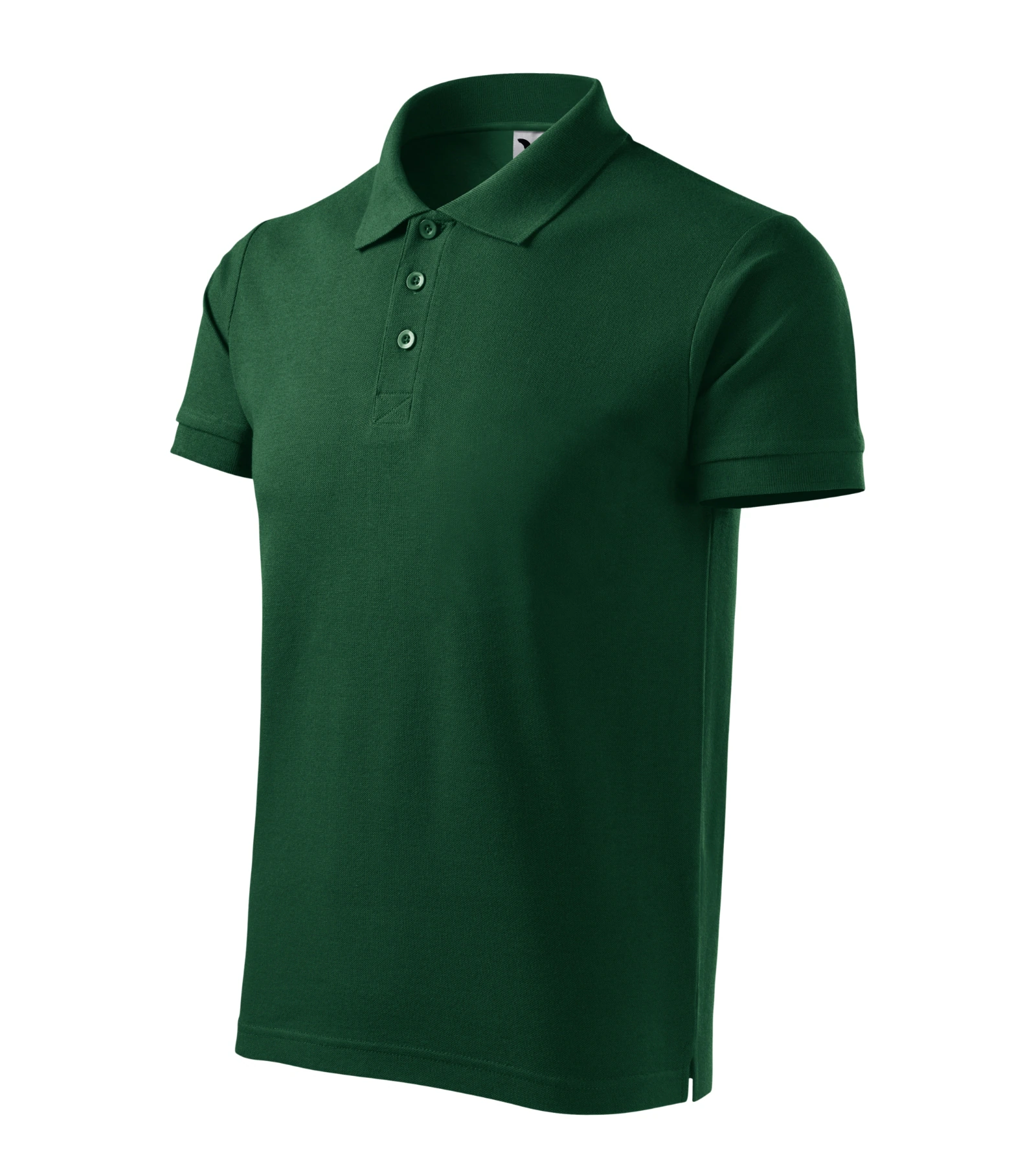 Sable Peak - Poloshirt heren 100% katoen - 215, donker Groen, maat S
