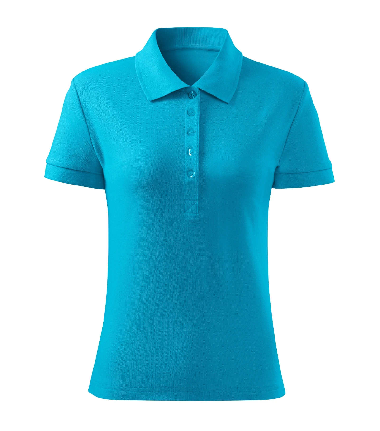 Beacon Pulse - Polo femme 100% coton - 216, bleu atoll, taille XS