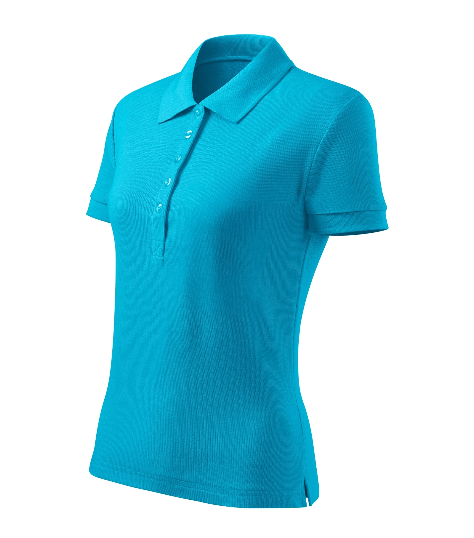 Beacon Pulse - Polo femme 100% coton - 216, bleu atoll, taille XS
