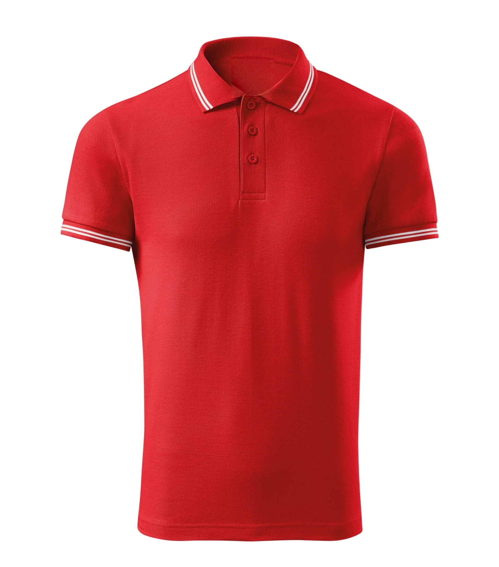 Indigo Ridge - Polo Shirt men's 65% cotton, 35% polyester - 219, red, size S