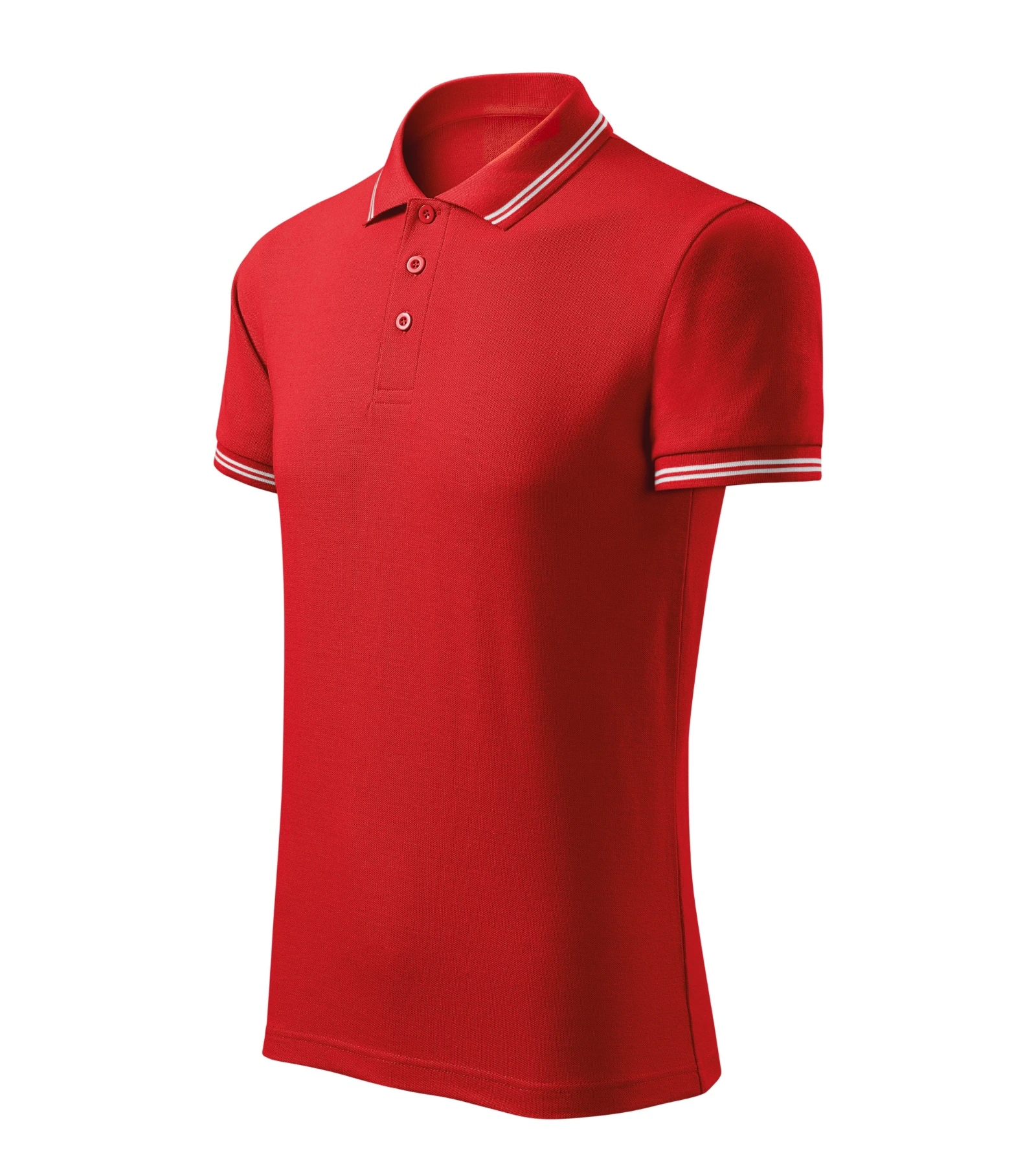 Indigo Ridge - Polo Shirt men's 65% cotton, 35% polyester - 219, red, size S
