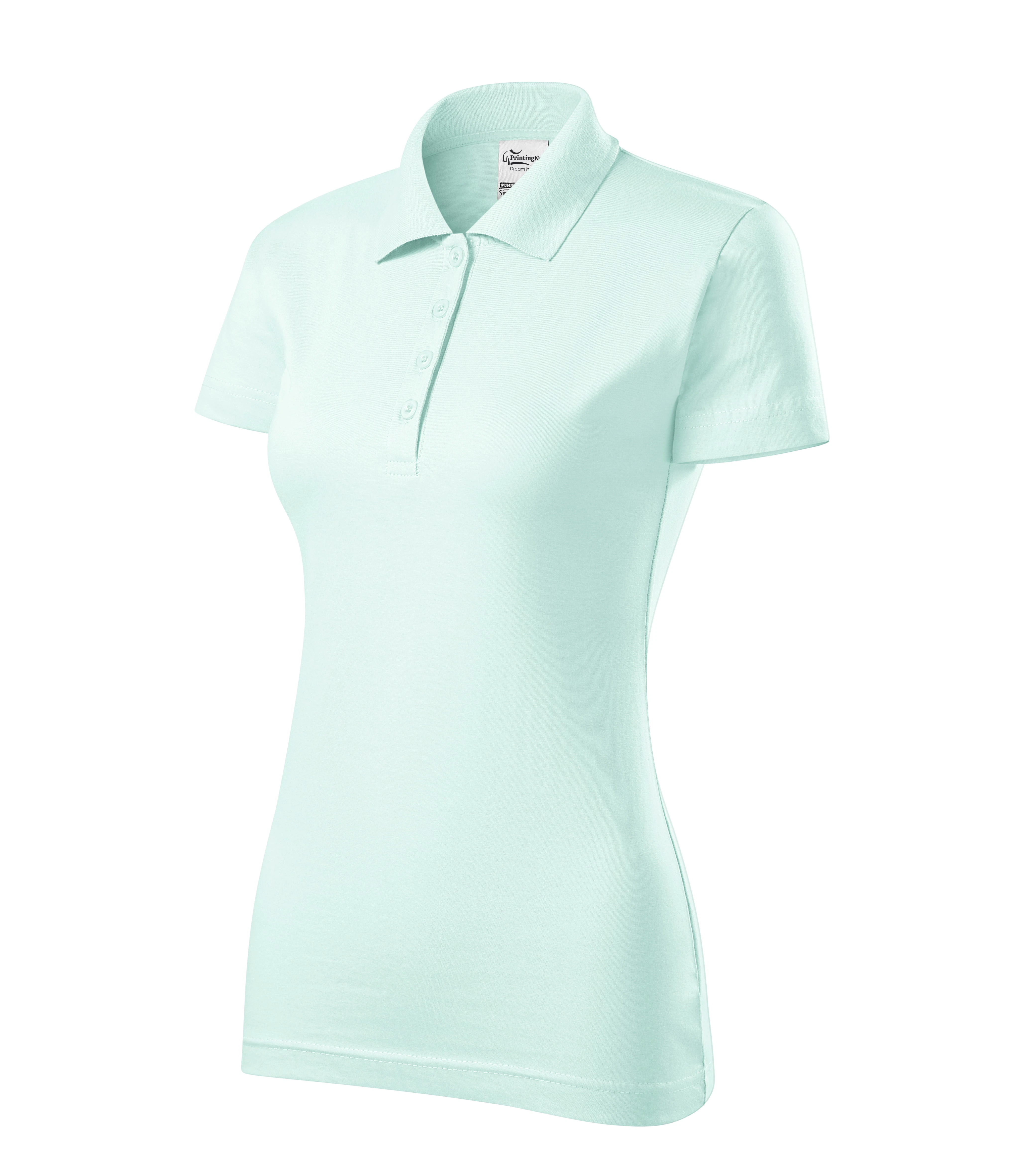 LyraBloom - Polo femme 100% coton - 223, givre, taille XS