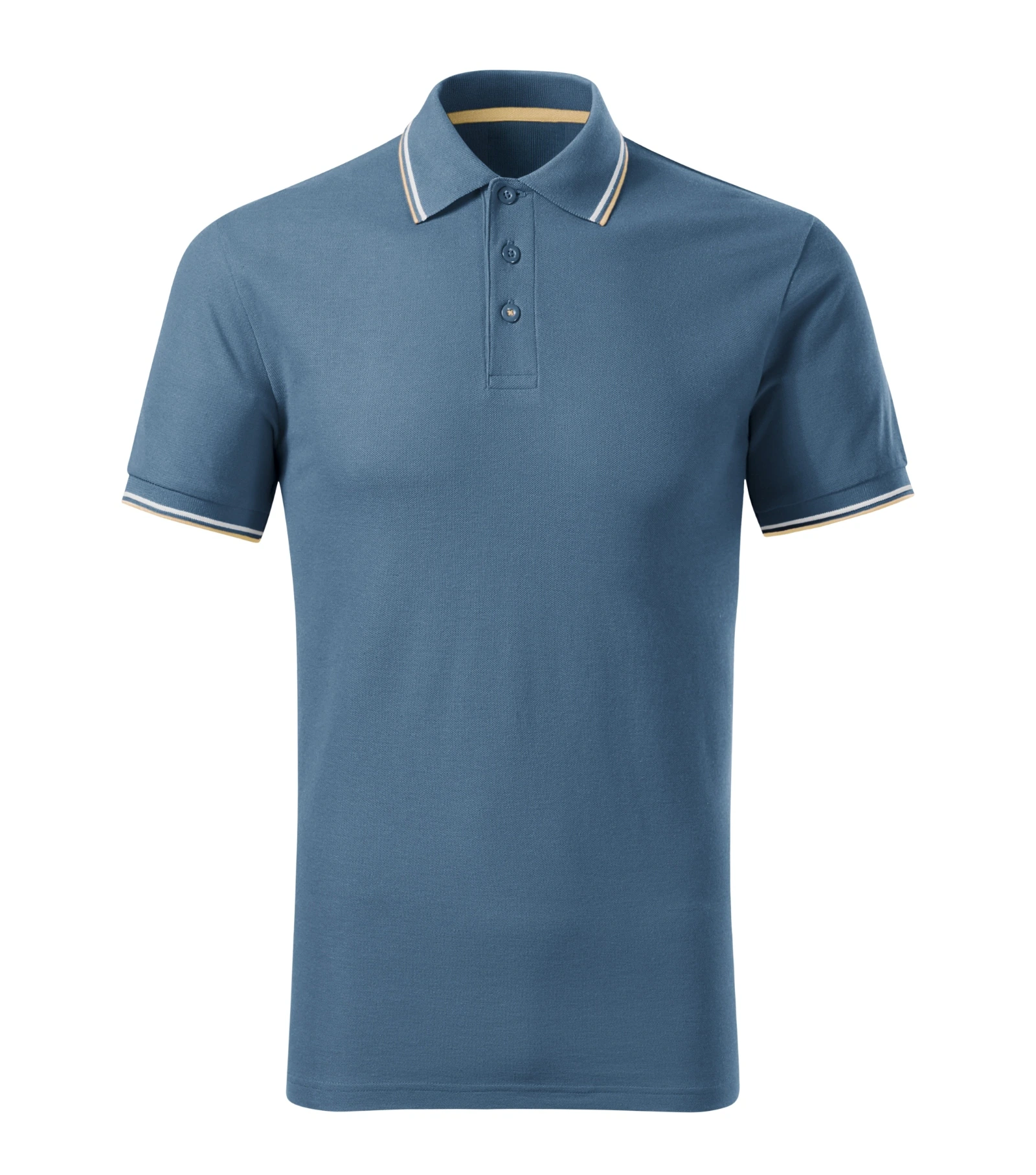 North Wave - Polo homme 65% coton, 35% polyester - 232, denim, taille S