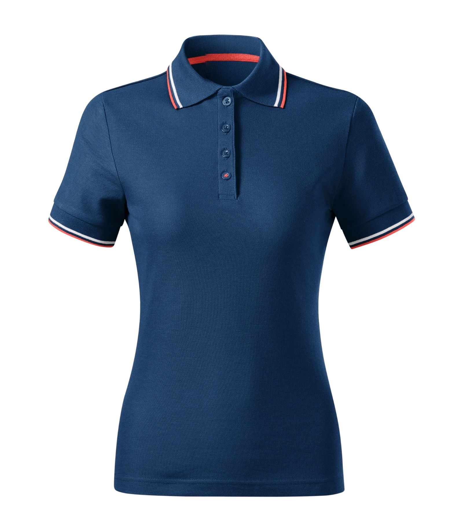 Alder Arc - Polo Shirt women's 65% cotton, 35% polyester - 233, midnight blue, size S