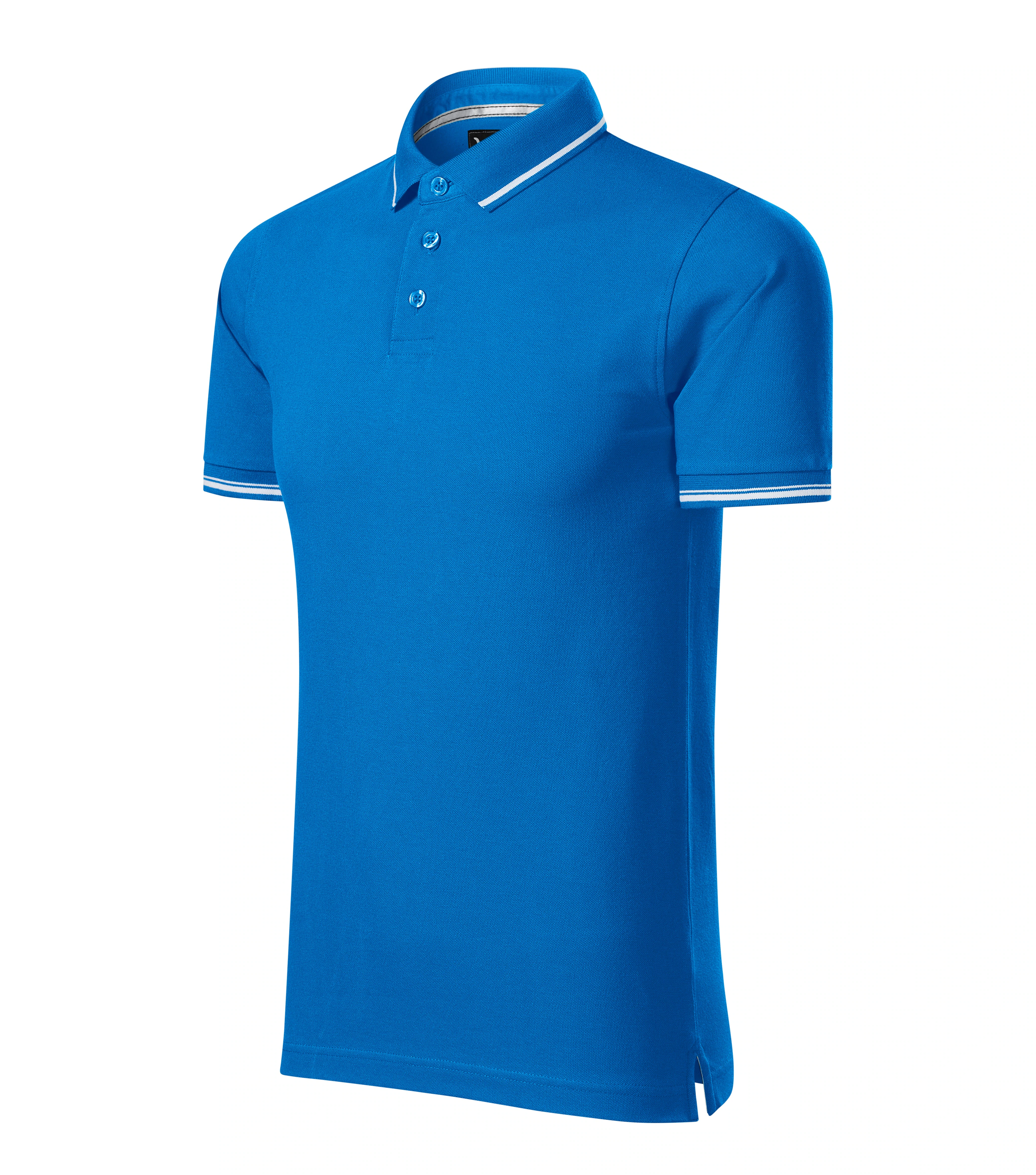 Pyroxen - Polo homme 95 % coton 5% élasthanne - 251, bleu snorkel, taille S