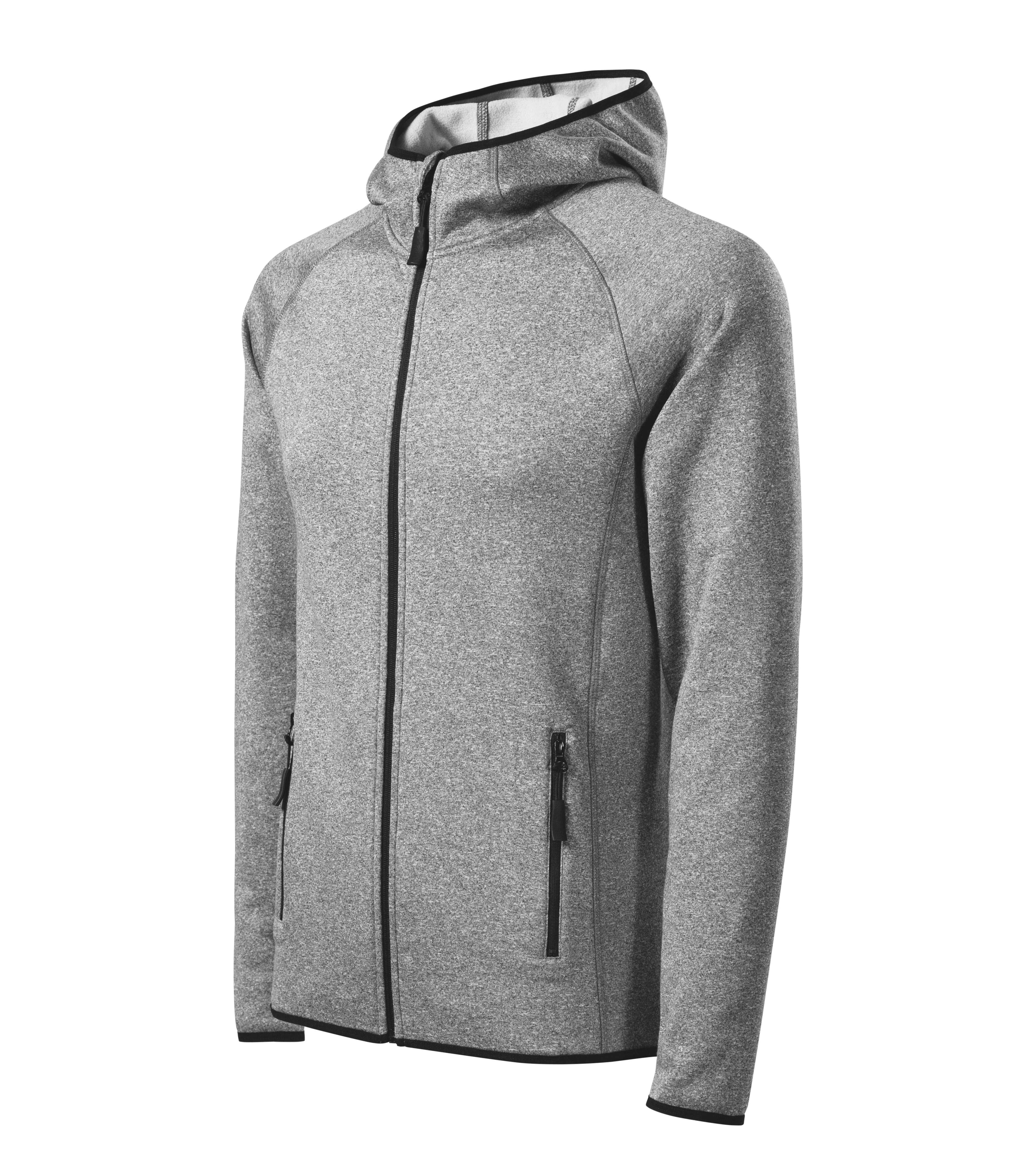 Marzium - Polaire extensible homme 95% polyester 5% élasthanne - 417, foncé Gris chiné, taille S