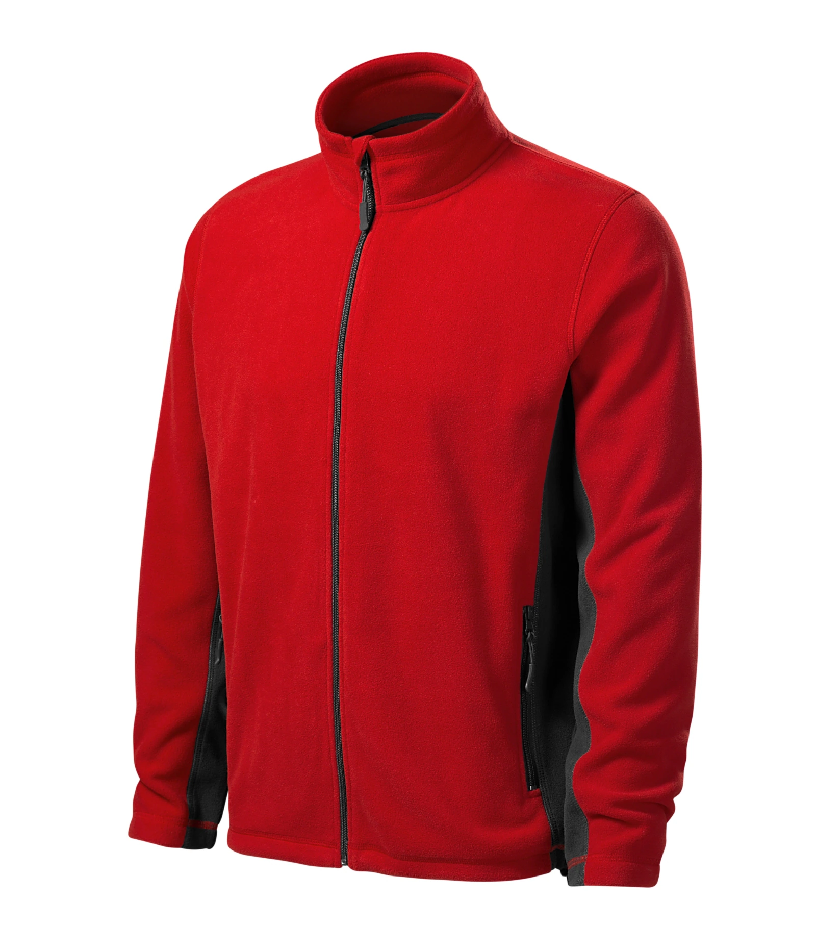 Amber Line - Polaire homme 100% polyester - 527, Rouge, taille M