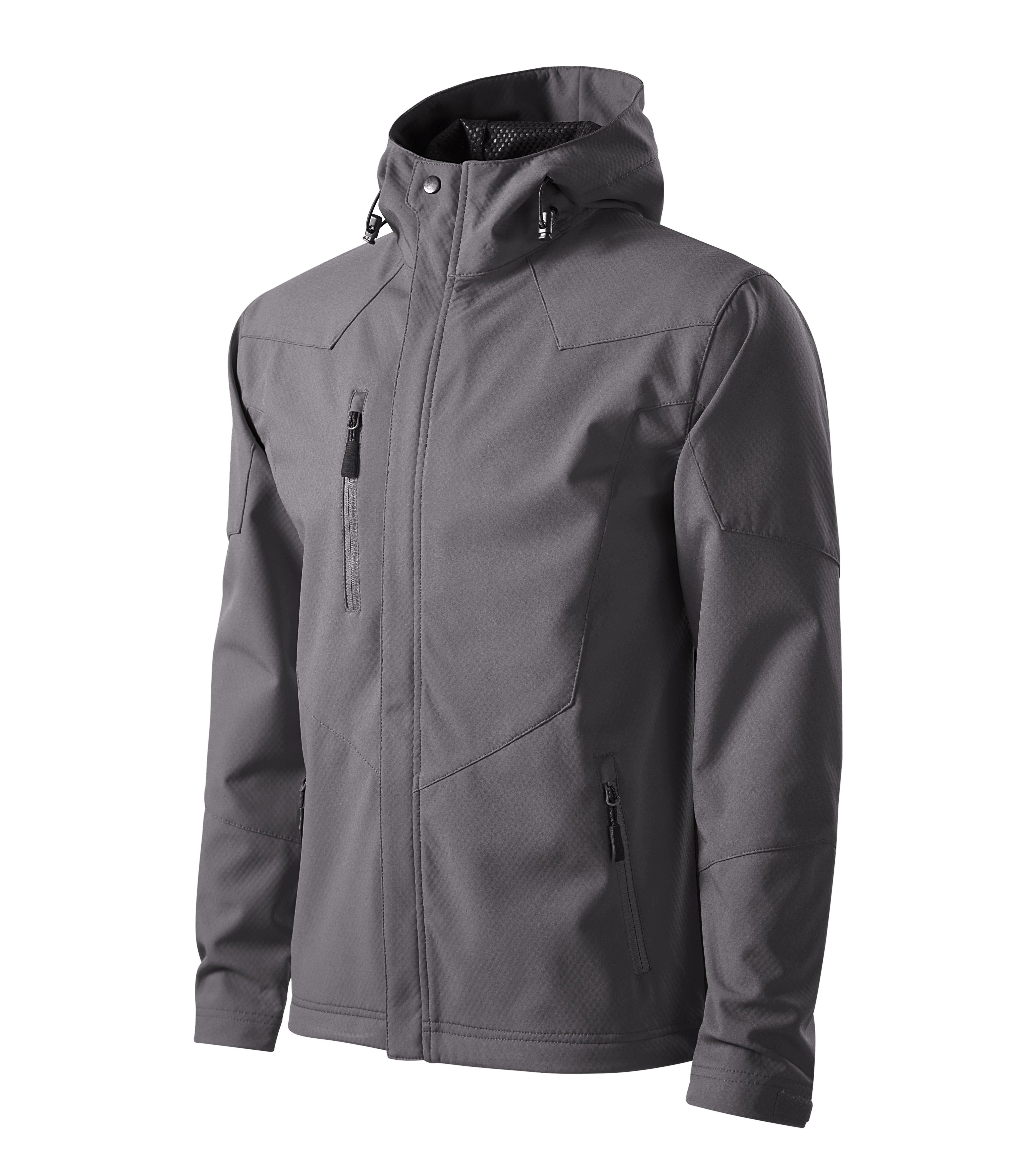 Zephyrline - Softshell Jacket men's 96% polyester 4% elastane - 531, steel gray, size S