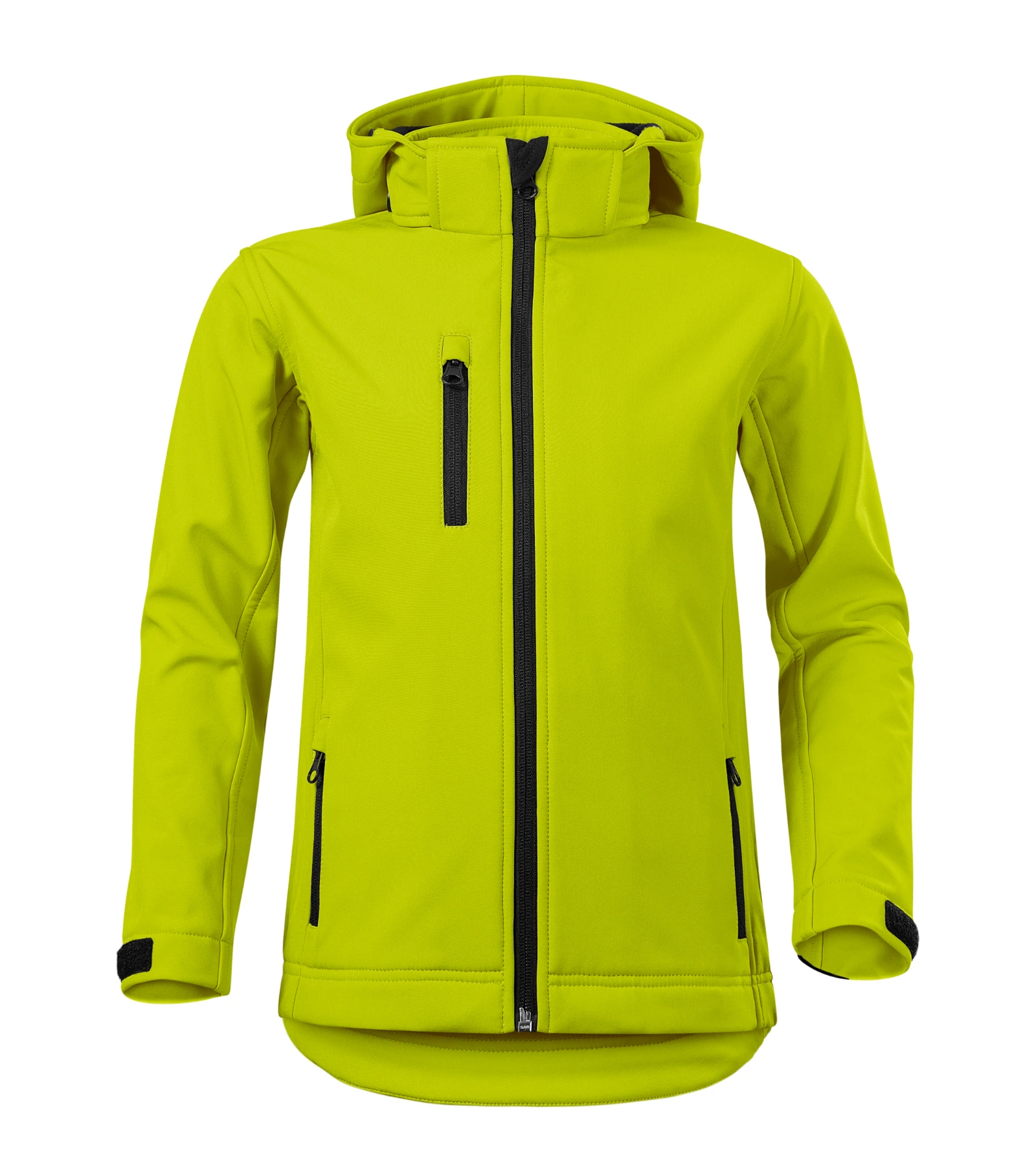 Drift Bloom - Softshell Jacket kids 94% polyester, 6% elastane TPU membrane Micro fleece: 100% polyester - 535, lime punch, size 158 cm/12 years