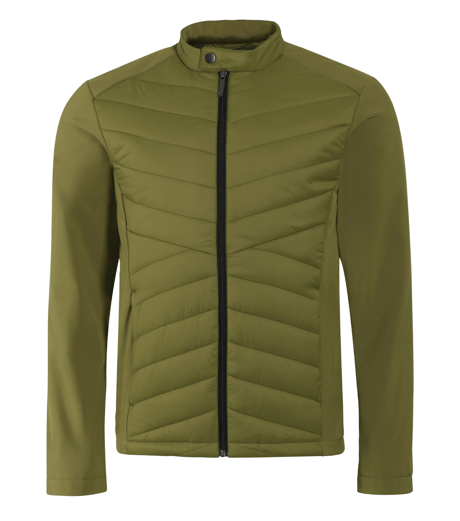 Indigo Peak - Hybrid Jacket men's 100% polyamide - 555, avocado green, size S