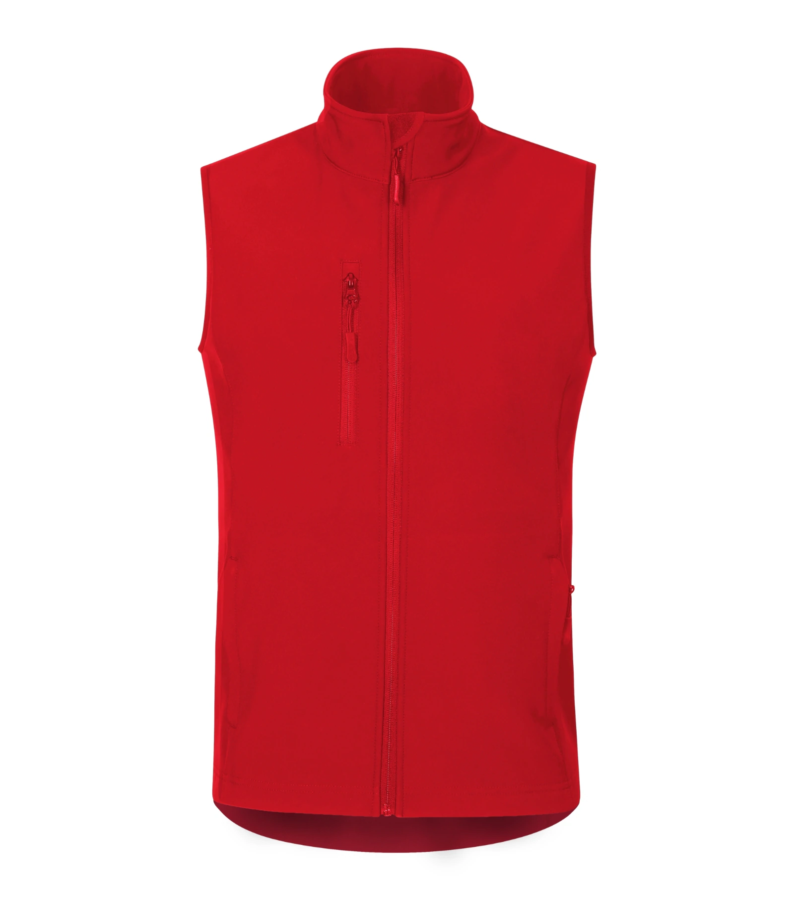 Verdant Harbor - Softshellbodywarmer heren 96% polyester, 4% elastaan - 568, Rood, maat S