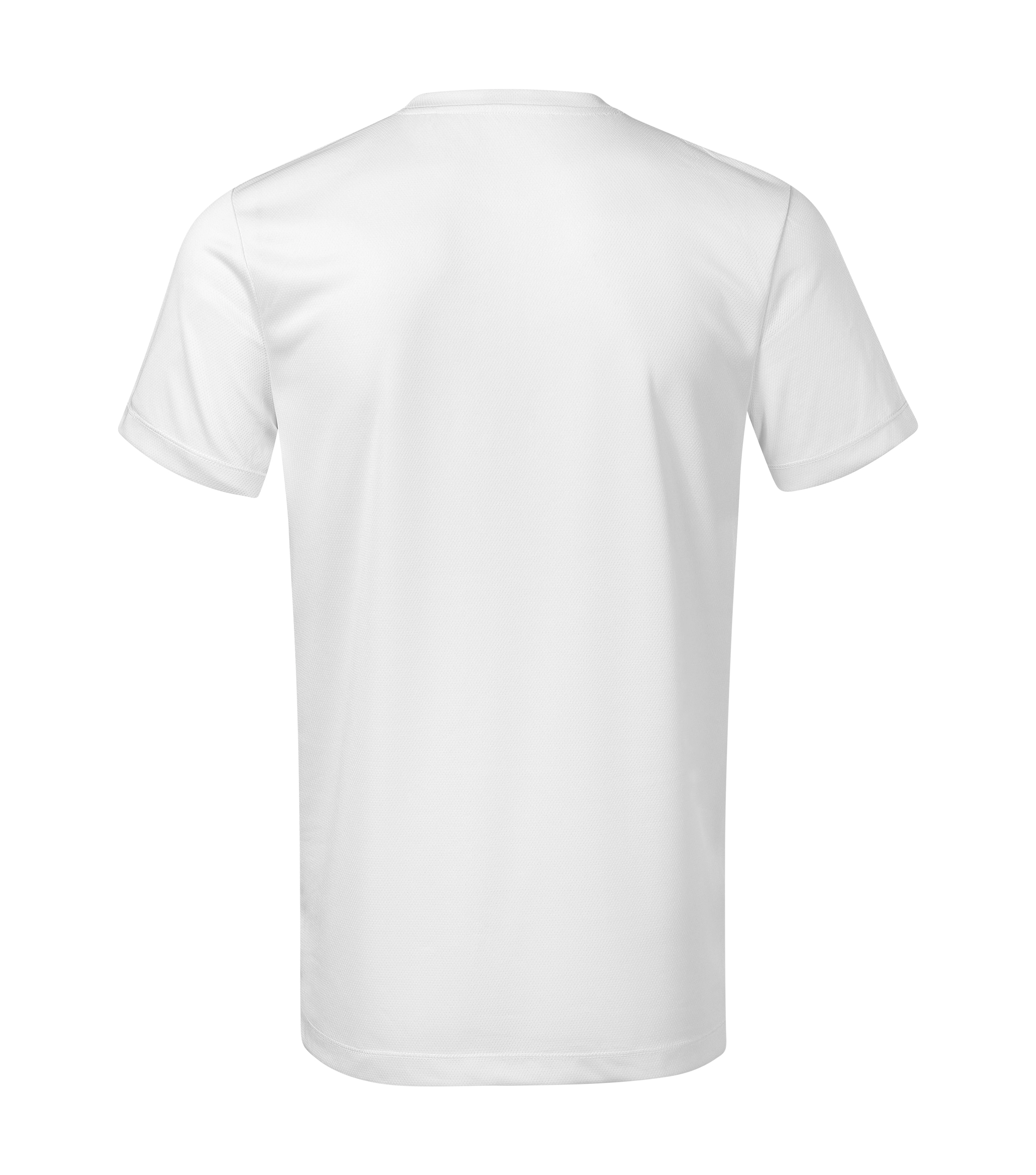 Trail Core - T-shirt homme 100% micro-polyester - 810, blanc, taille S