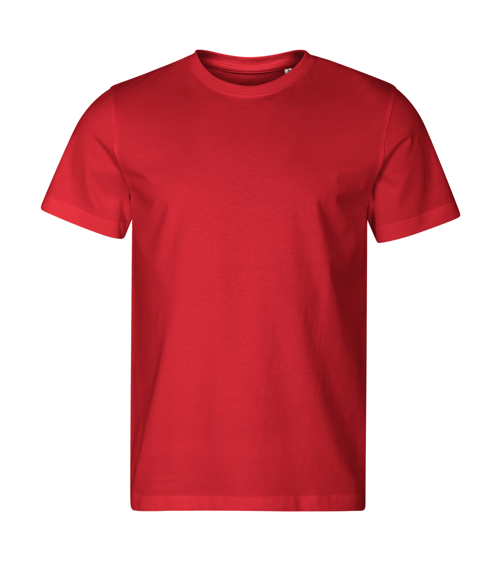 Lumen Ridge - T-shirt heren 100% katoen - 813, Rood, maat S