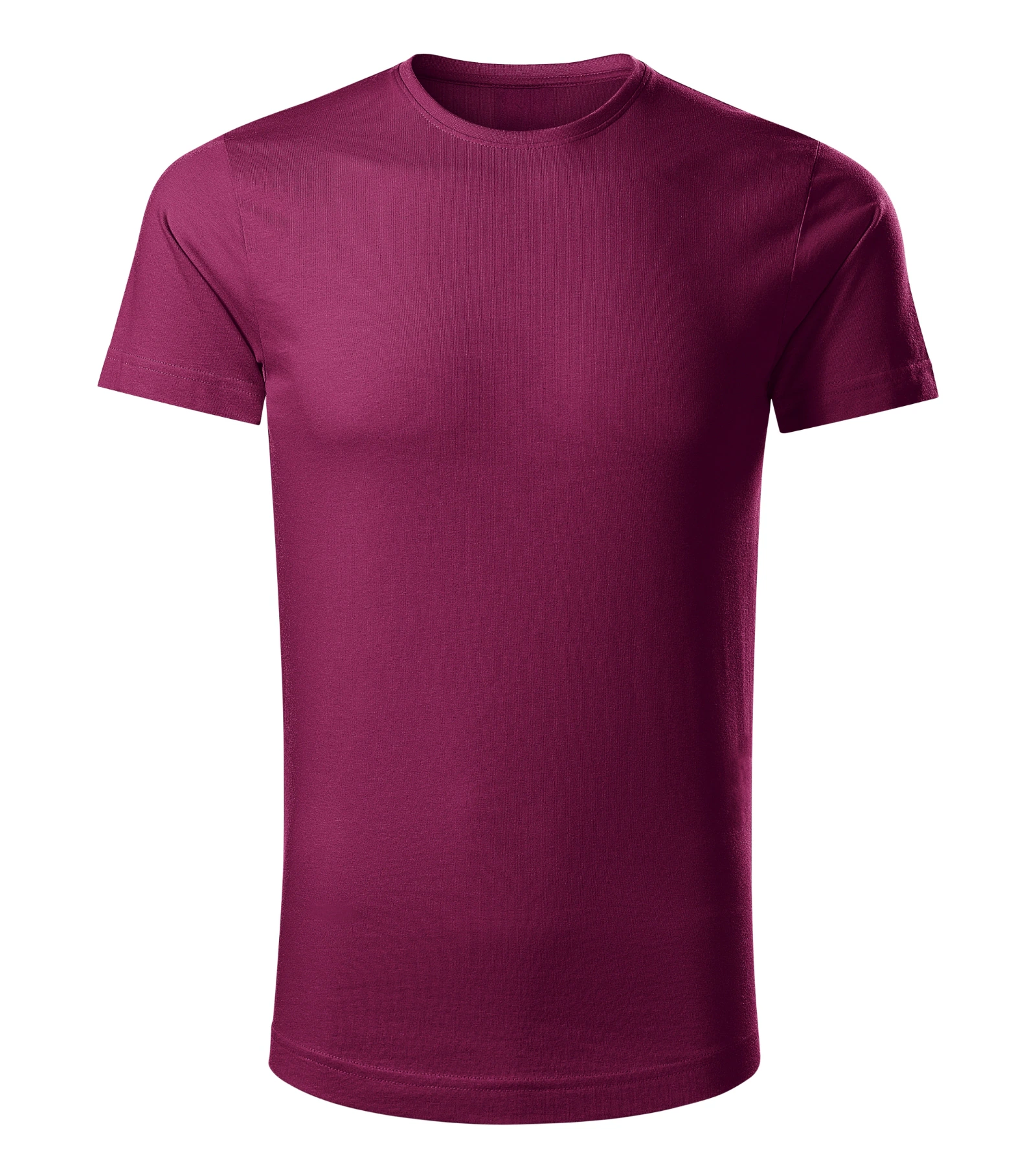 Crest Sphere - T-shirt heren 100% biologisch katoen - 819, rododendron, maat S