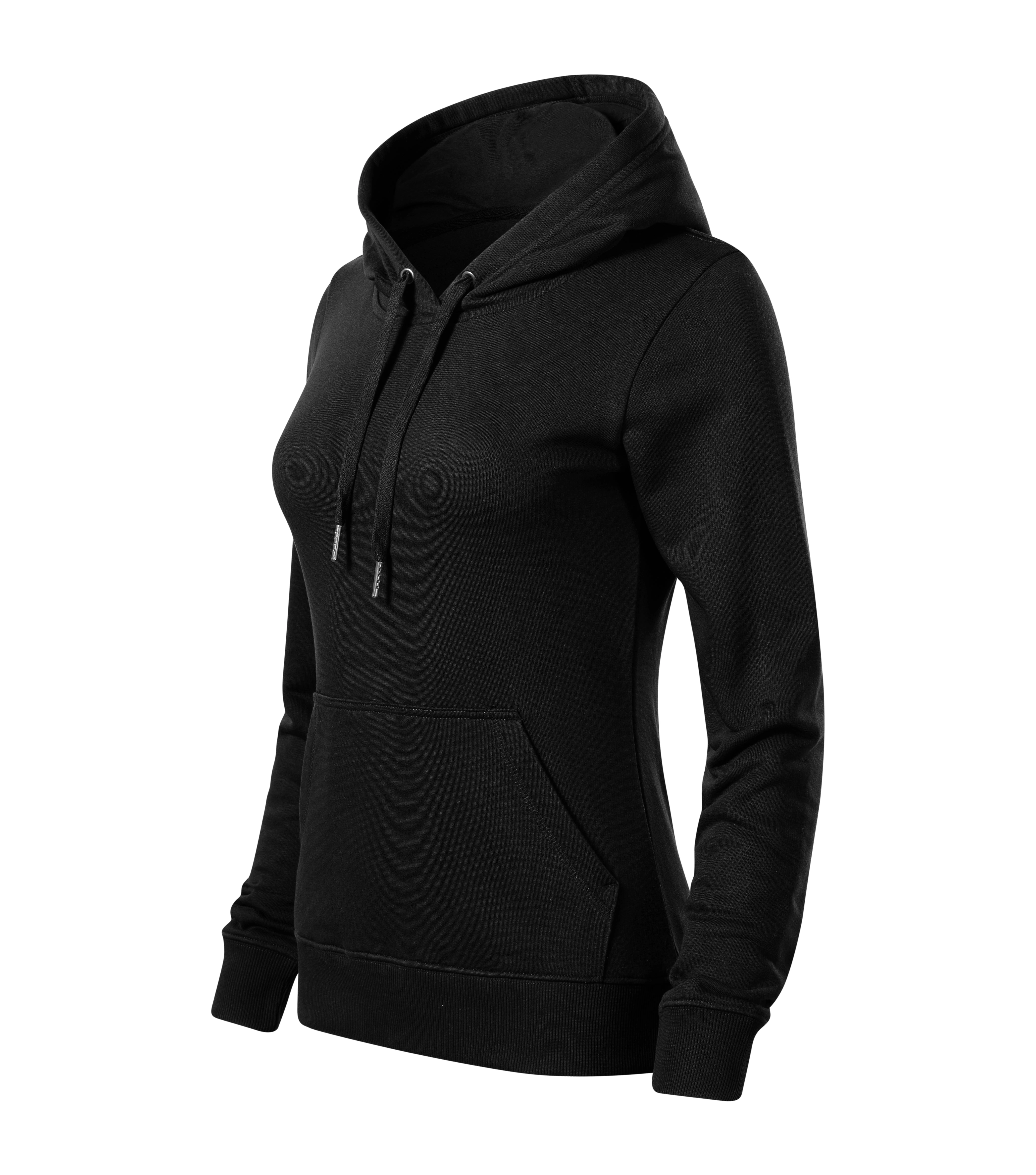 Cosy Vale - Sweatshirt women's 80% cotton 20% polyester - 841, black, size XS