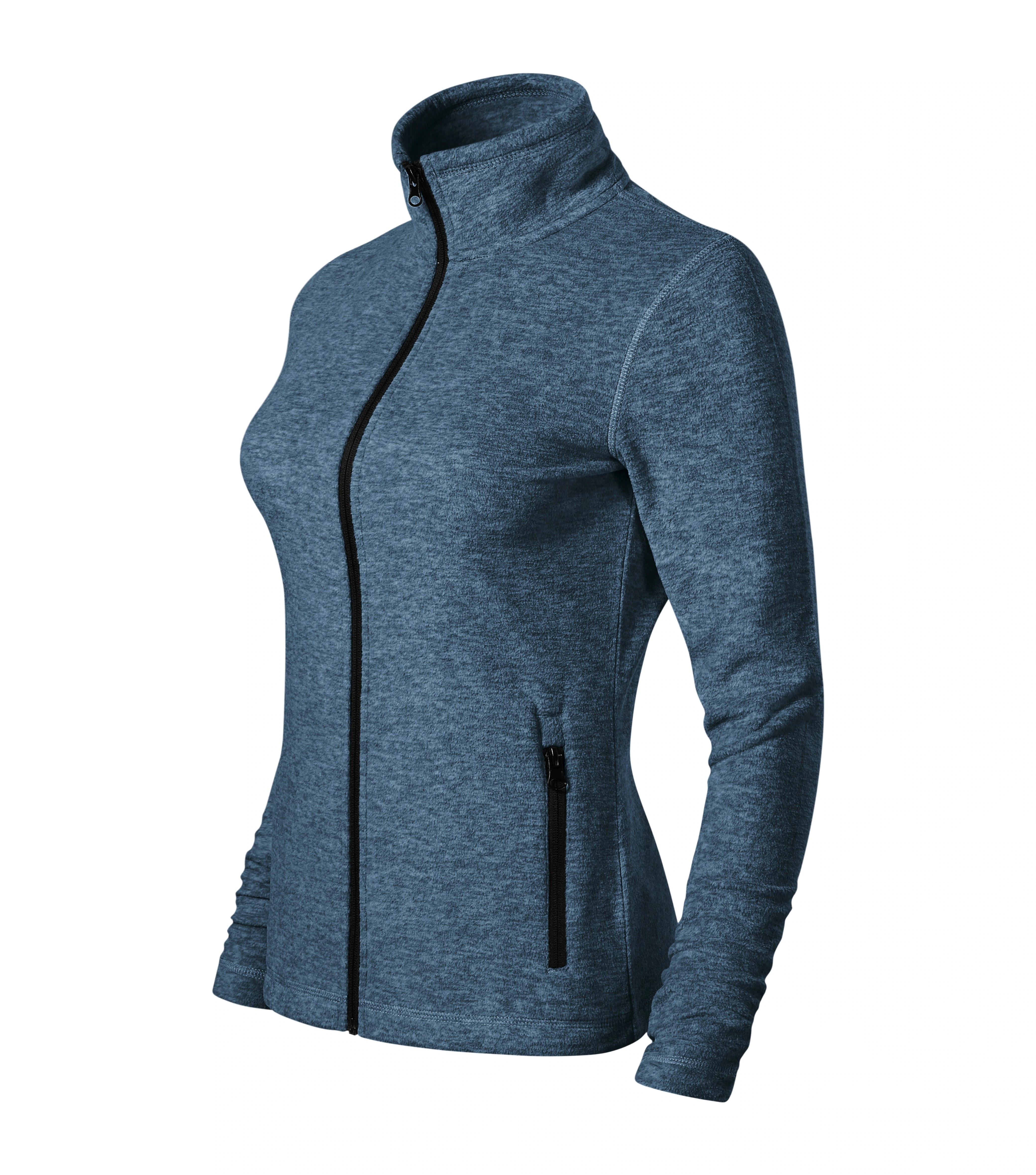 Mistvale - micropolaire femme 100% polyester - 853, foncé denim chiné, taille XS