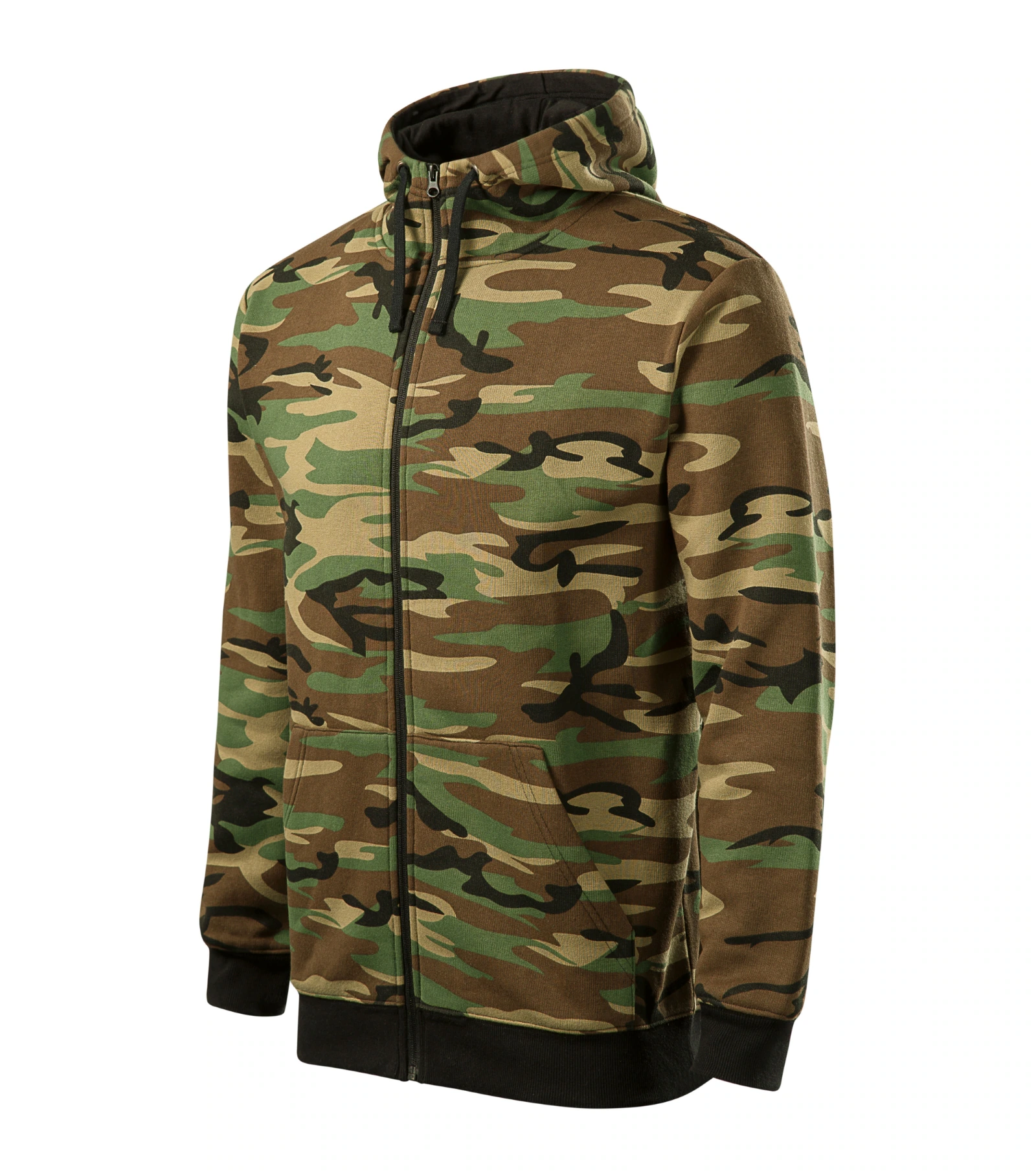 Grove Crest - Sweatshirt men's 65% cotton, 35% polyester - C19, camouflage brown, size S