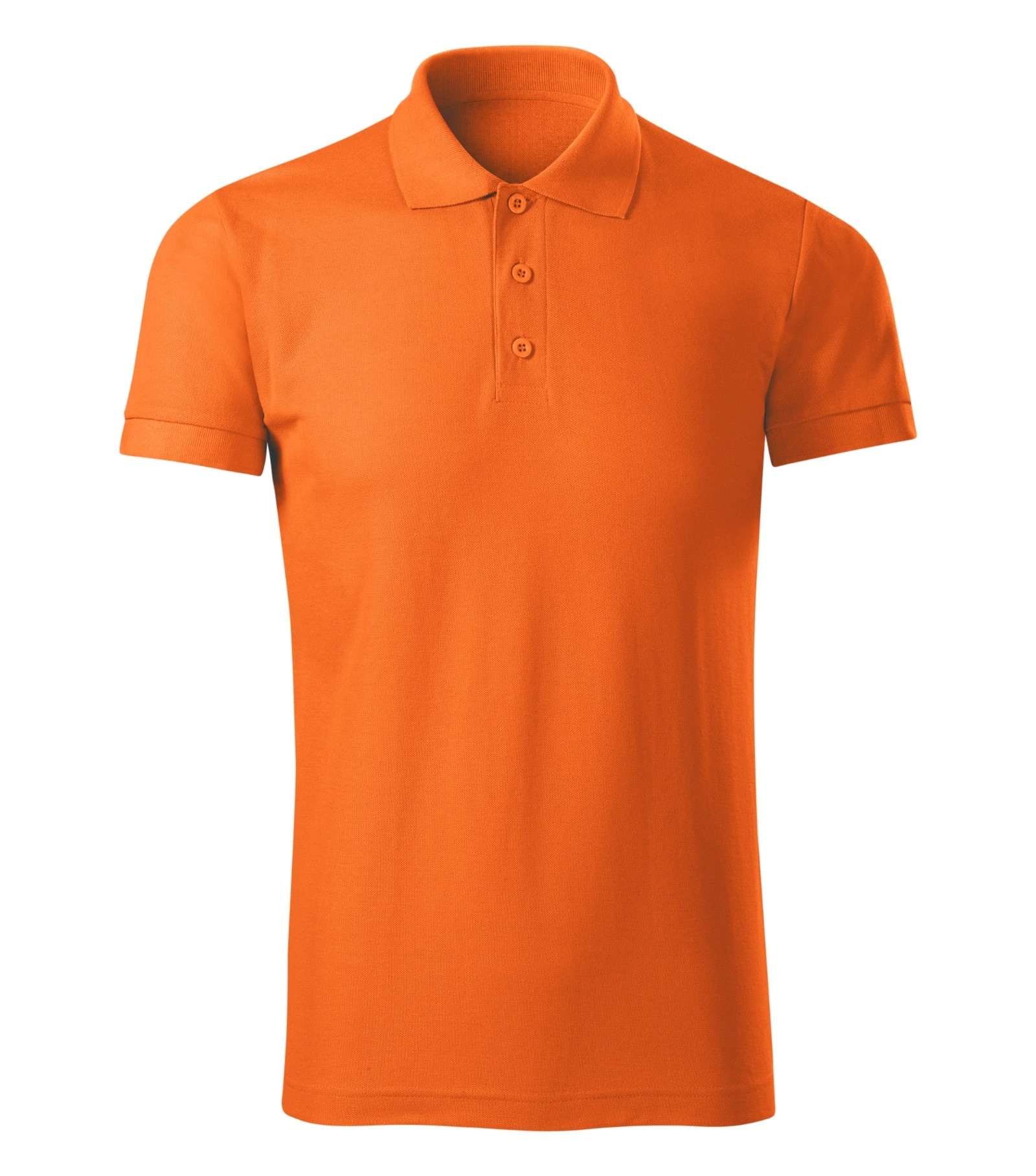Indigo Arc - Polo Shirt men's 65% cotton, 35% polyester - P2X, orange, size 3XL