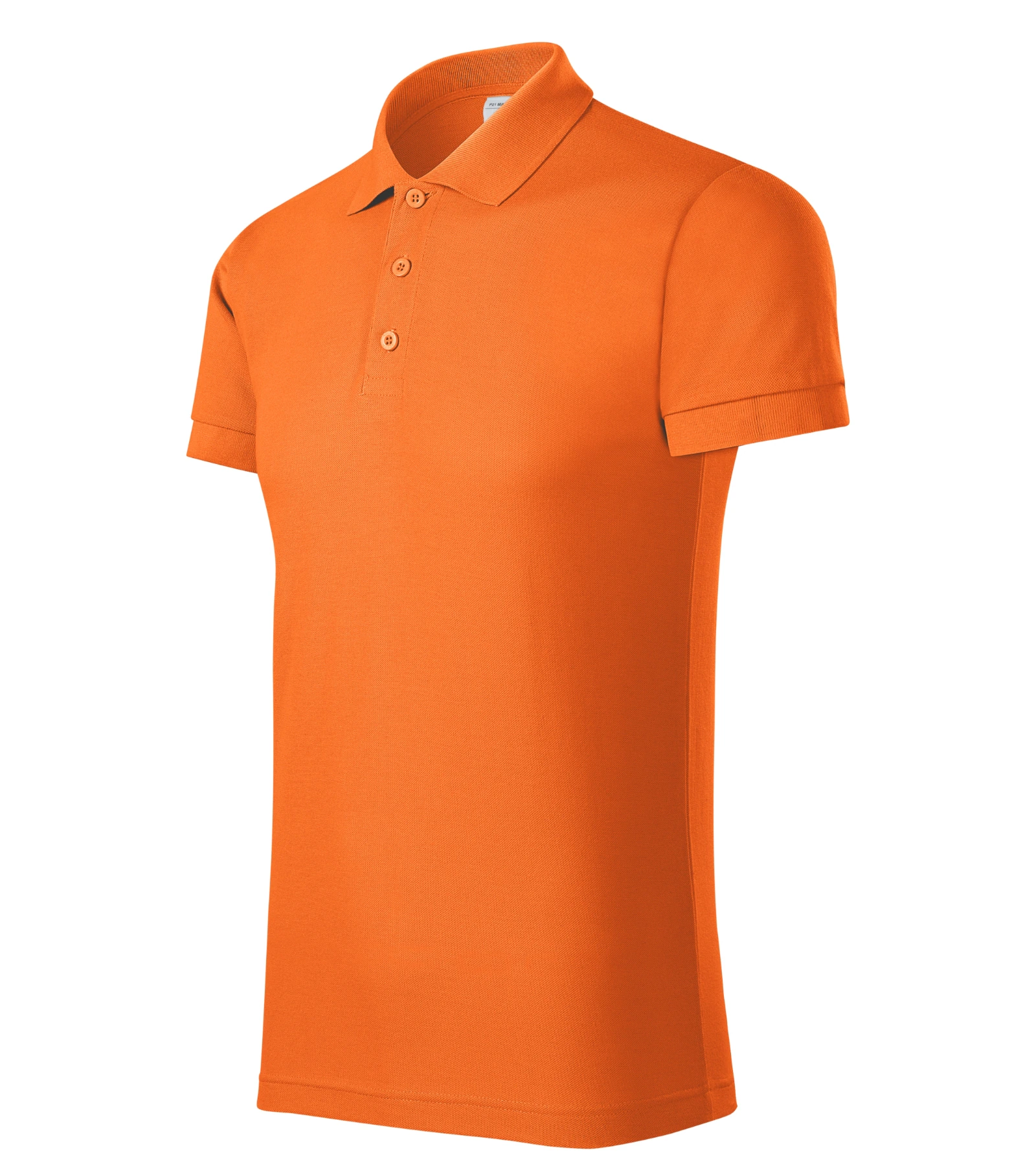 Indigo Arc - Polo Shirt men's 65% cotton, 35% polyester - P2X, orange, size 3XL
