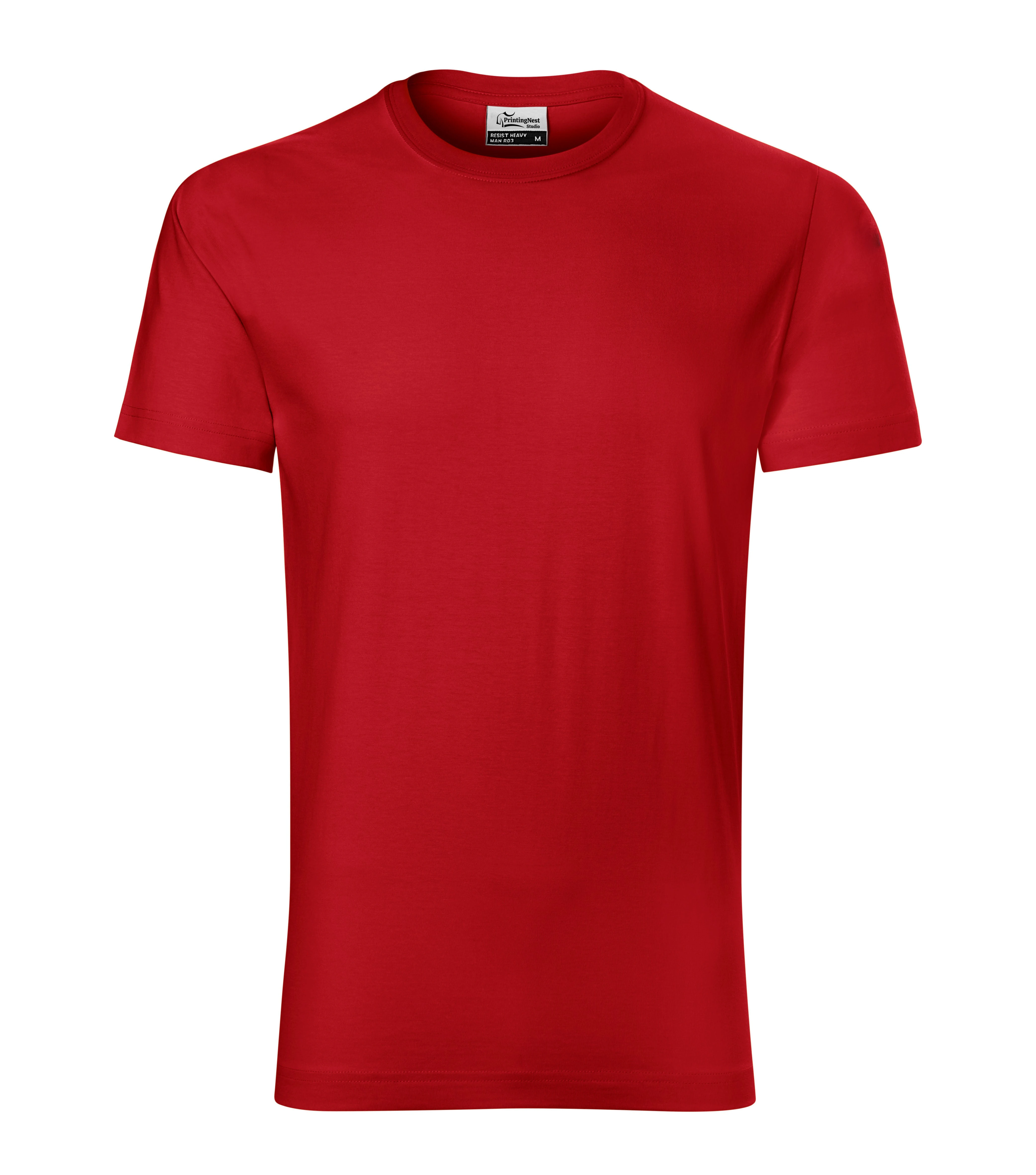 Aero Forge - T-shirt homme 100% coton pré-rétréci - R01, Rouge, taille S