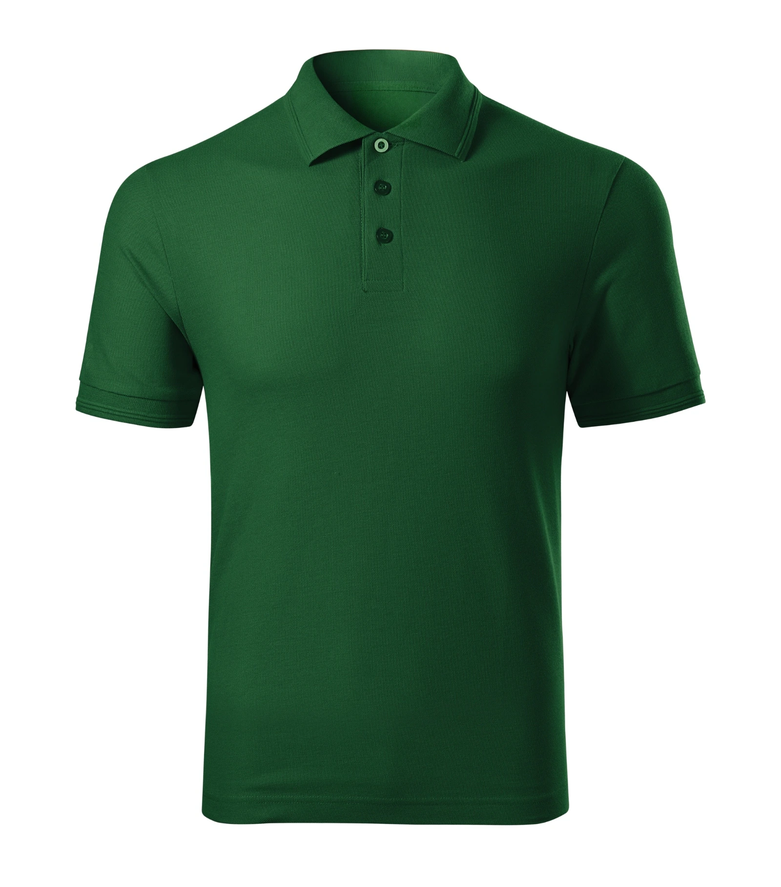 Cobalt Bloom - Poloshirt heren 65% katoen, 35% polyester - R22, fles Groen, maat S