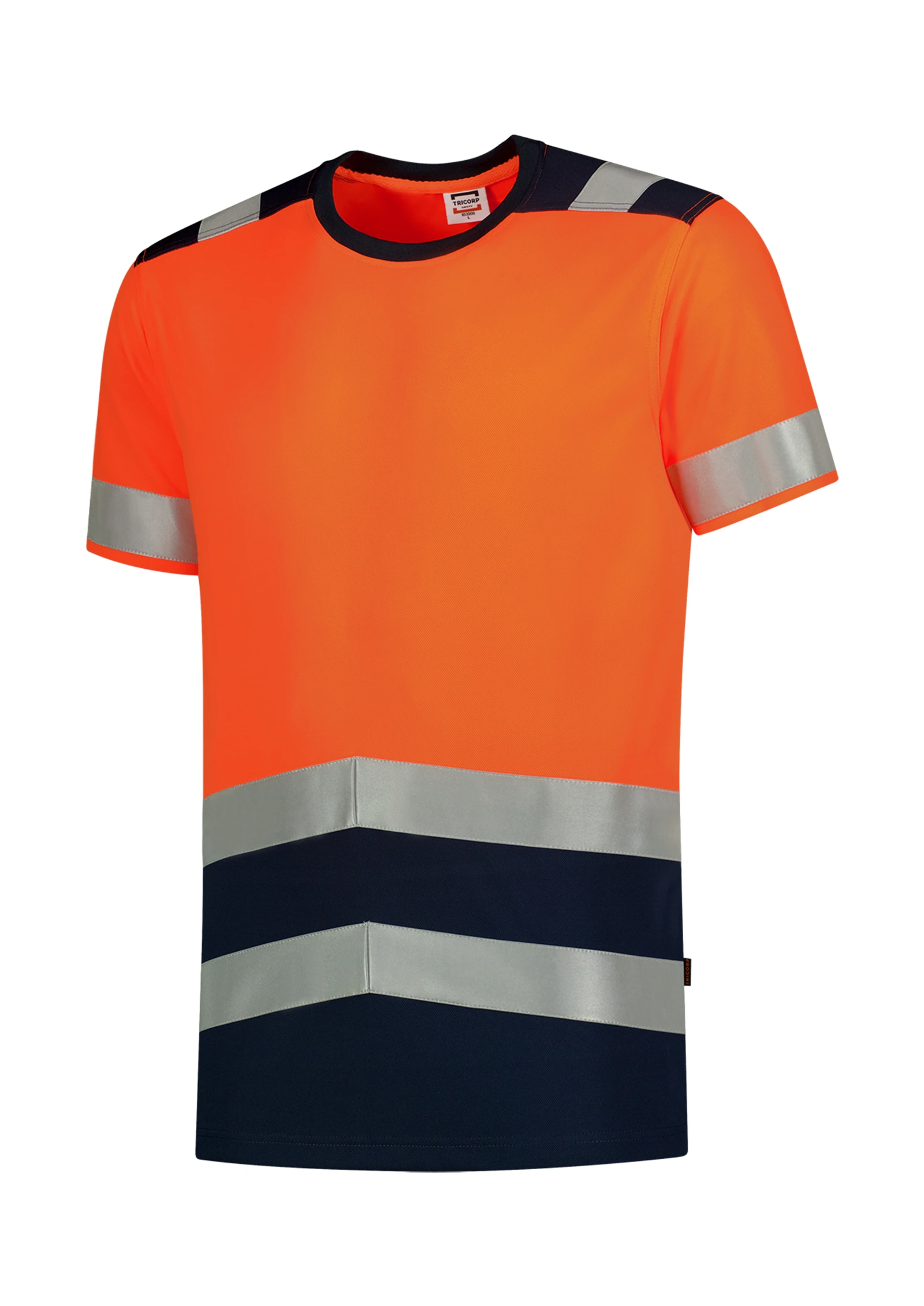 Aster Harbor - High-visibility T-shirt unisex 100% polyester Cooldry - T01, fluorescent orange, size S