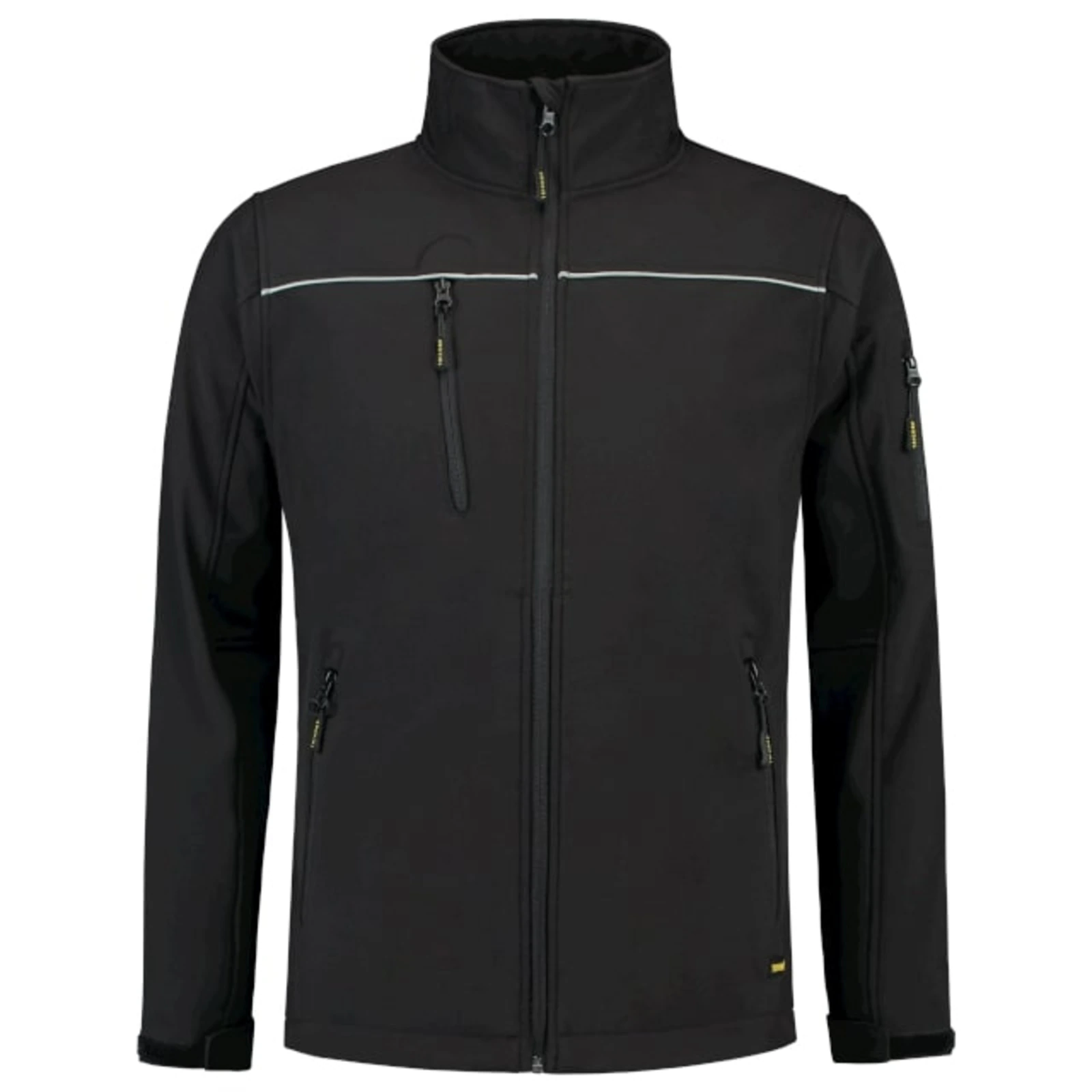 Lumen Arc - Softshell Jacket unisex 100% polyester + PU membrane - T53, black, size S