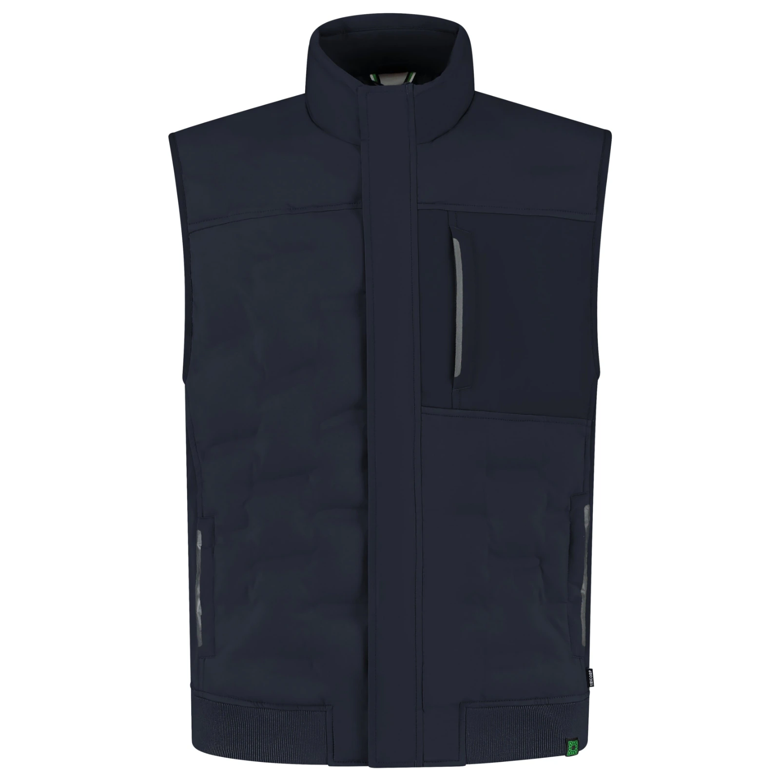 Harbor Avenue - Gilet unisex 100% polyester recyclé + membrane TPU - T55, encre, taille 2XL