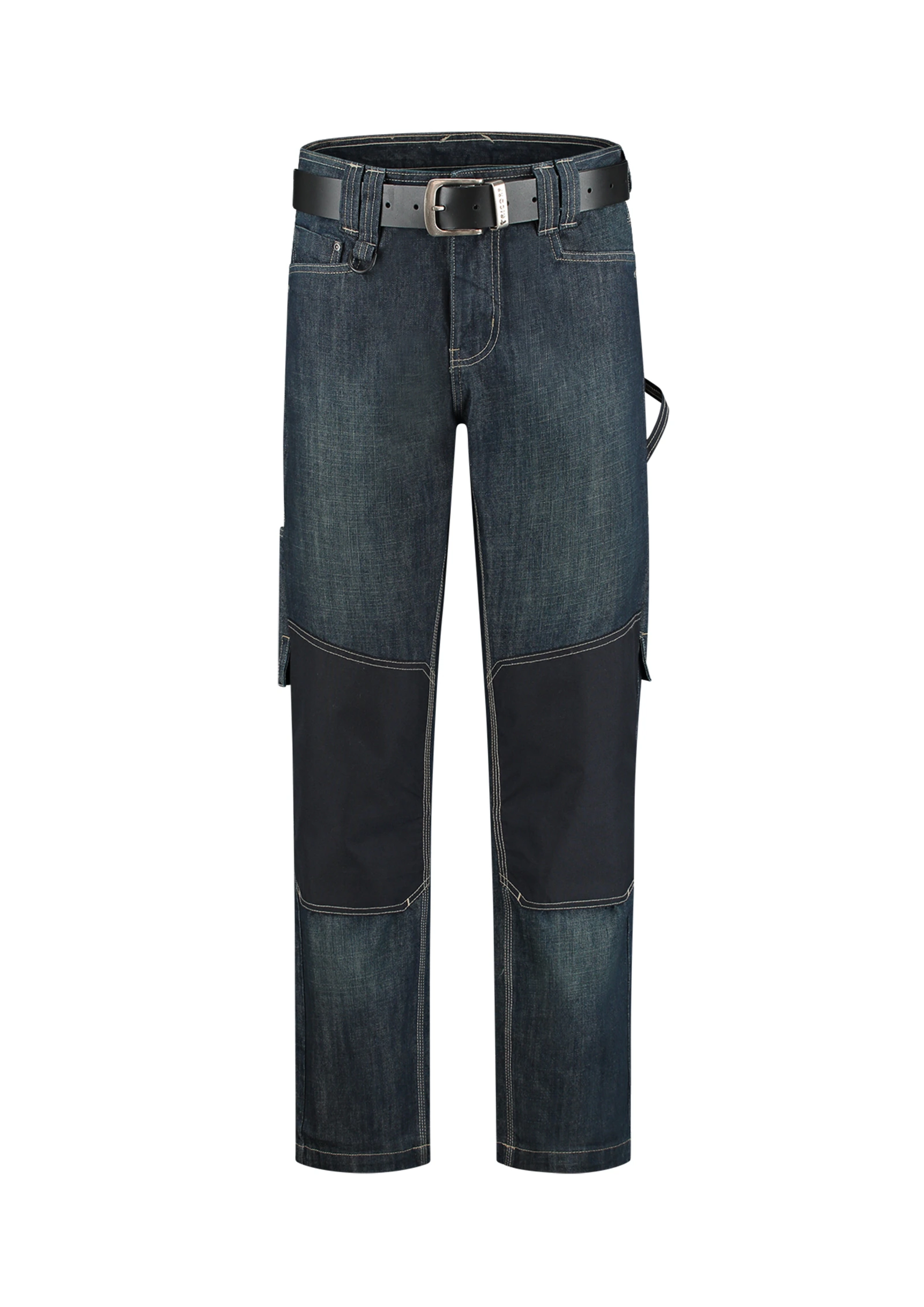 Drift Rise - Jean de travail unisex 100% coton - T60, denim bleu, taille 29/32